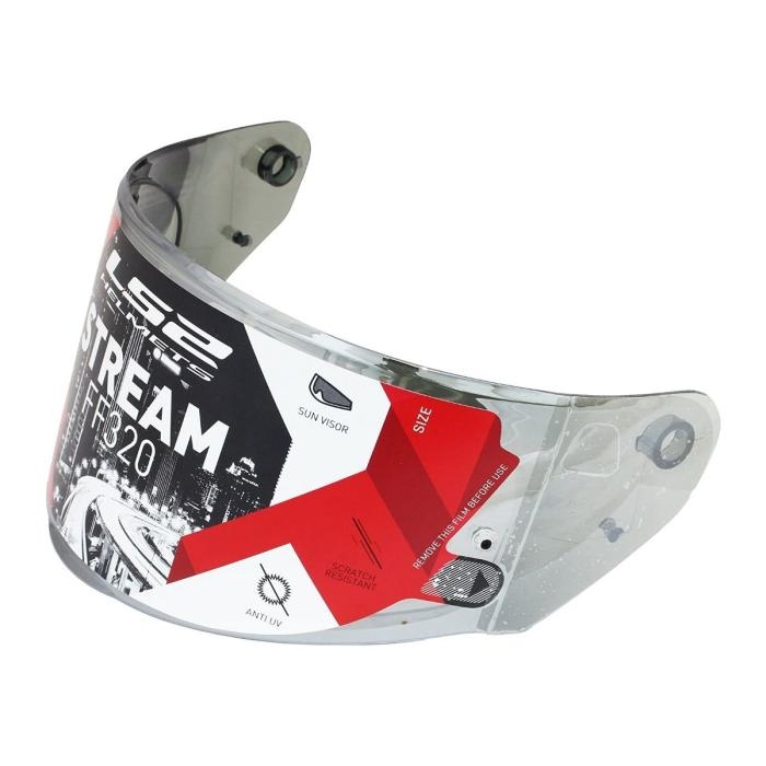 Repuesto de Visera IRIDIUM AZUL para casco BRAVE FF-Visor