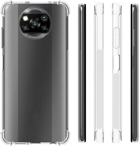 Jeylly Funda para Xiaomi Poco X3 NFC funda Poco X3 Pro con 2 protectores de  pantalla y 2 protectores de lente de cámara carcasa trasera híbrida de –  Yaxa Store