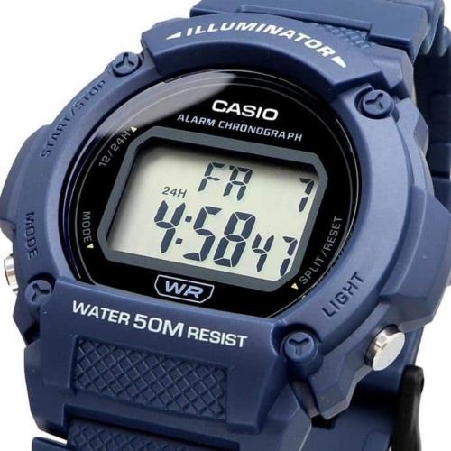 Reloj Casio Hombre W-219h-2a2 Deportivo