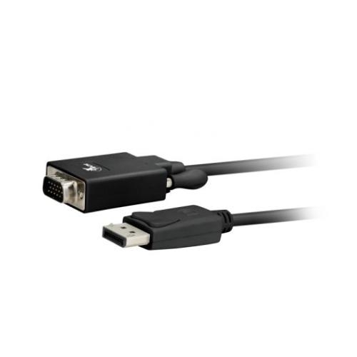 Cables VGA - UNOTEC CABLE DISPLAYPORT A VGA 1´8 METROS, 300