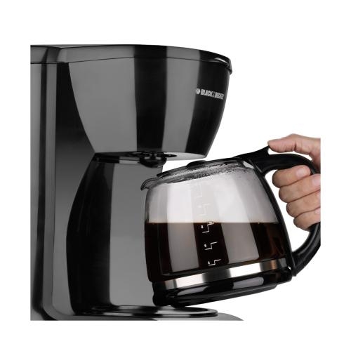 5-Cup Black Coffeemaker en 2023  Jarras de vidrio, Cafetera, Tazas