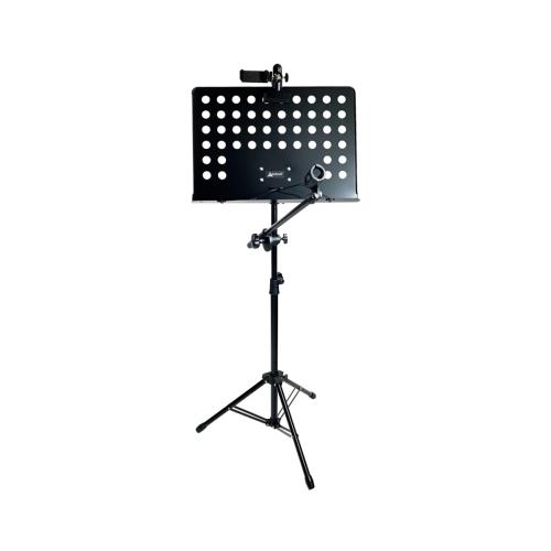 Atril trompeta para movil, ebook/tablet o partitura 3 en 1-360º