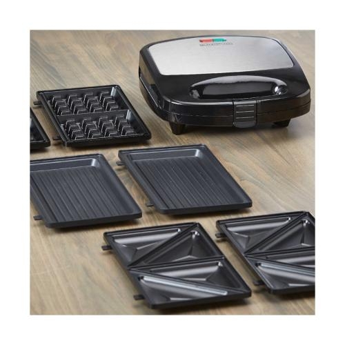 WAFFLE MAKER BLACK & DECKER WM2000S-LA 3 IN 1 GRILL SANDWICH MAKER