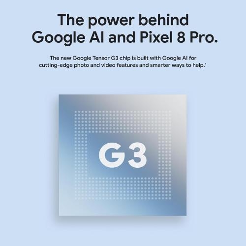 Pixel 8 Pro (5G) 256 GB, Azul, Desbloqueado - Google