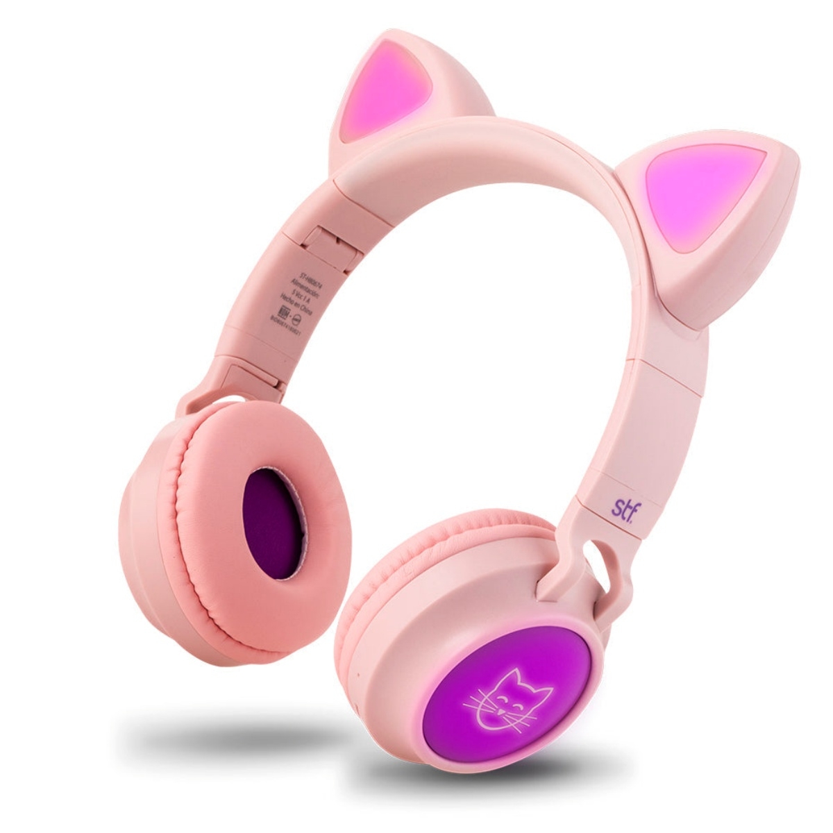 S&n Auriculares Inalámbricos Con Bluetooth, Audífonos, Cascos Con Sonido  Envolvente, Estéreo, Usb, Con Luz, Para Pc, L800 (rosa) con Ofertas en  Carrefour