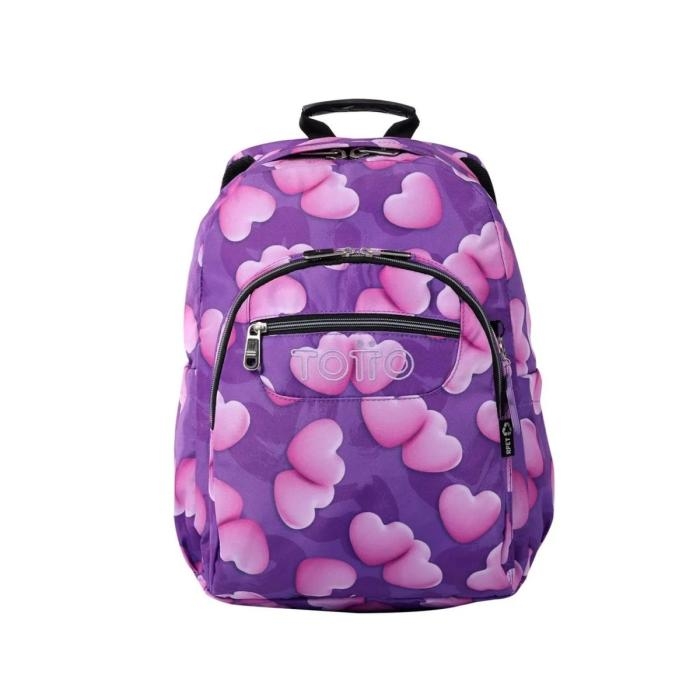 Mochila Escolar Totto Ribbon Morado