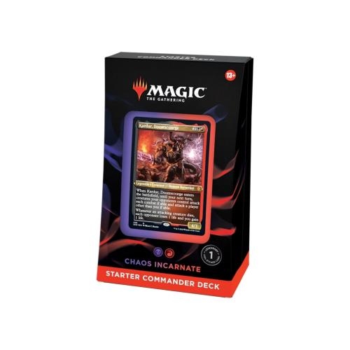 Magic The Gathering Mazo de Comandante Inicial cartas TCG - Chaos Encarnate
