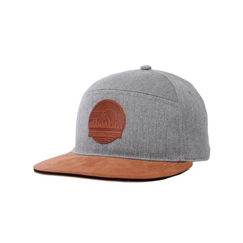 Gorra Plana Gris Para Hombre