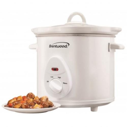 Brentwood Select SC-157R 7 Quart Slow Cooker, Red - Brentwood