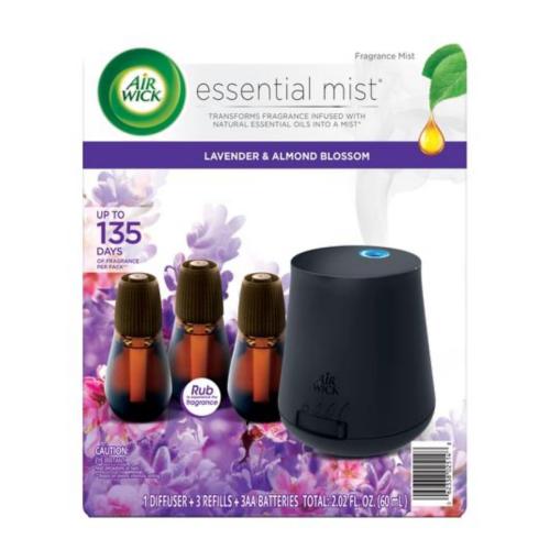 Air Wick Ambientador con Aceites Esenciales 1 Difusor y 9 Repuestos 225 mL  / 7.56 oz, Productos de limpieza, Pricesmart, Los Prados