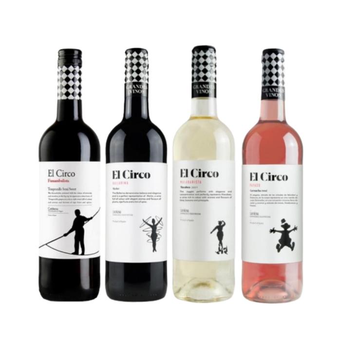 El Circo Four Pack - Tempranillo Semi | Precio Guatemala | Kemik