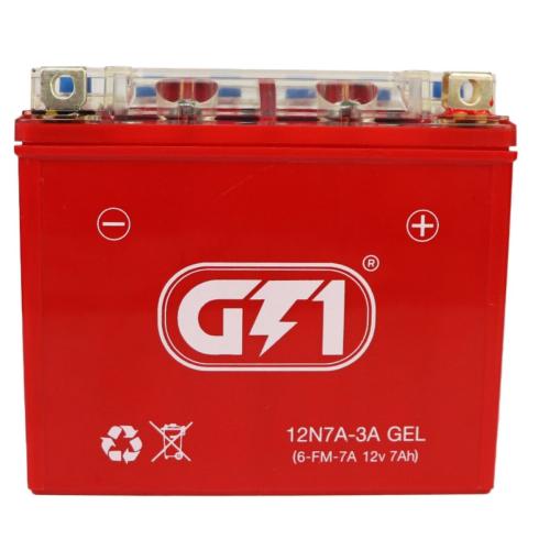 GT1 BATERIA para Moto 12N7A-3A GEL | Precio Guatemala | Kemik