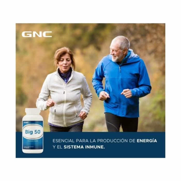 GNC Big 50 - Complejo B 50, 100 Unidades | Precio Guatemala | Kemik